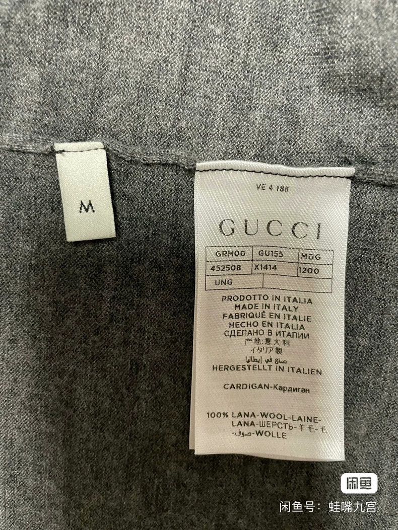 Gucci Gucci Wool cardigan sweater Size US M / EU 48-50 / 2 - 6 Thumbnail