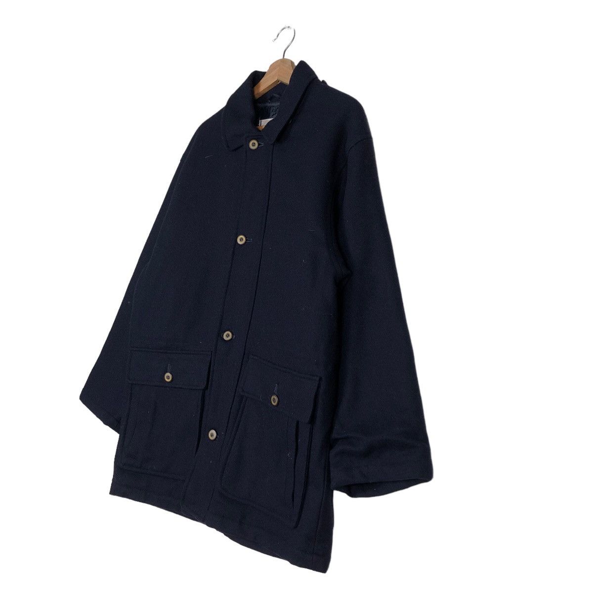 Issey Miyake 🔥Vintage Wool Chore Jacket Camp Japan Multi Pocket Size US M / EU 48-50 / 2 - 2 Thumbnail