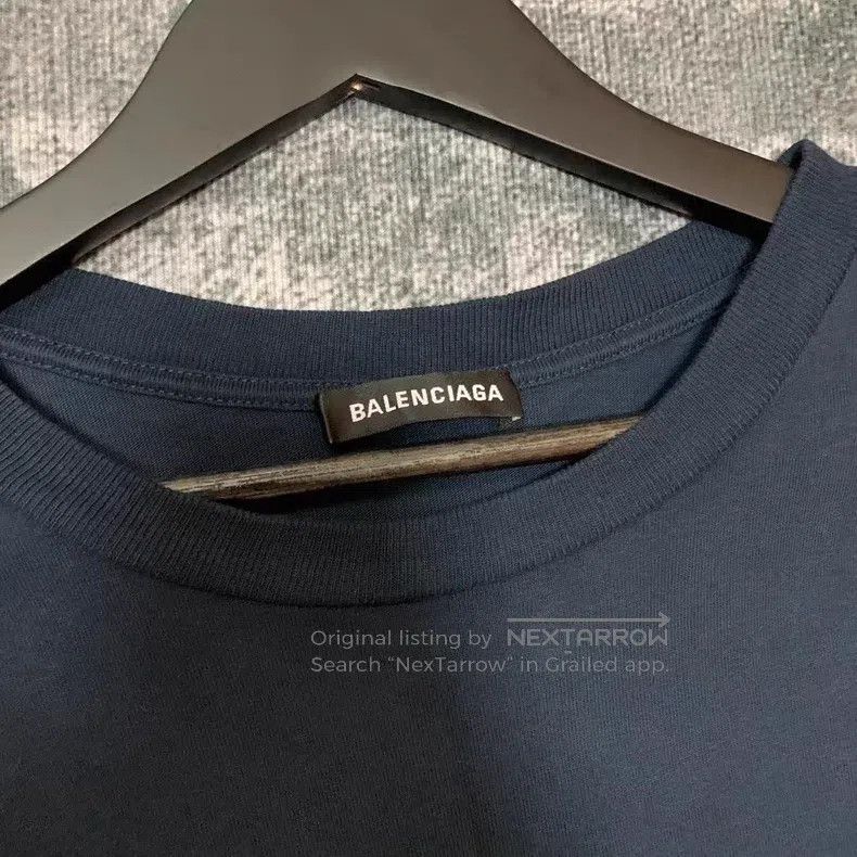 Balenciaga Balenciaga Velvet Snap Short Sleeve Size US XS / EU 42 / 0 - 3 Thumbnail