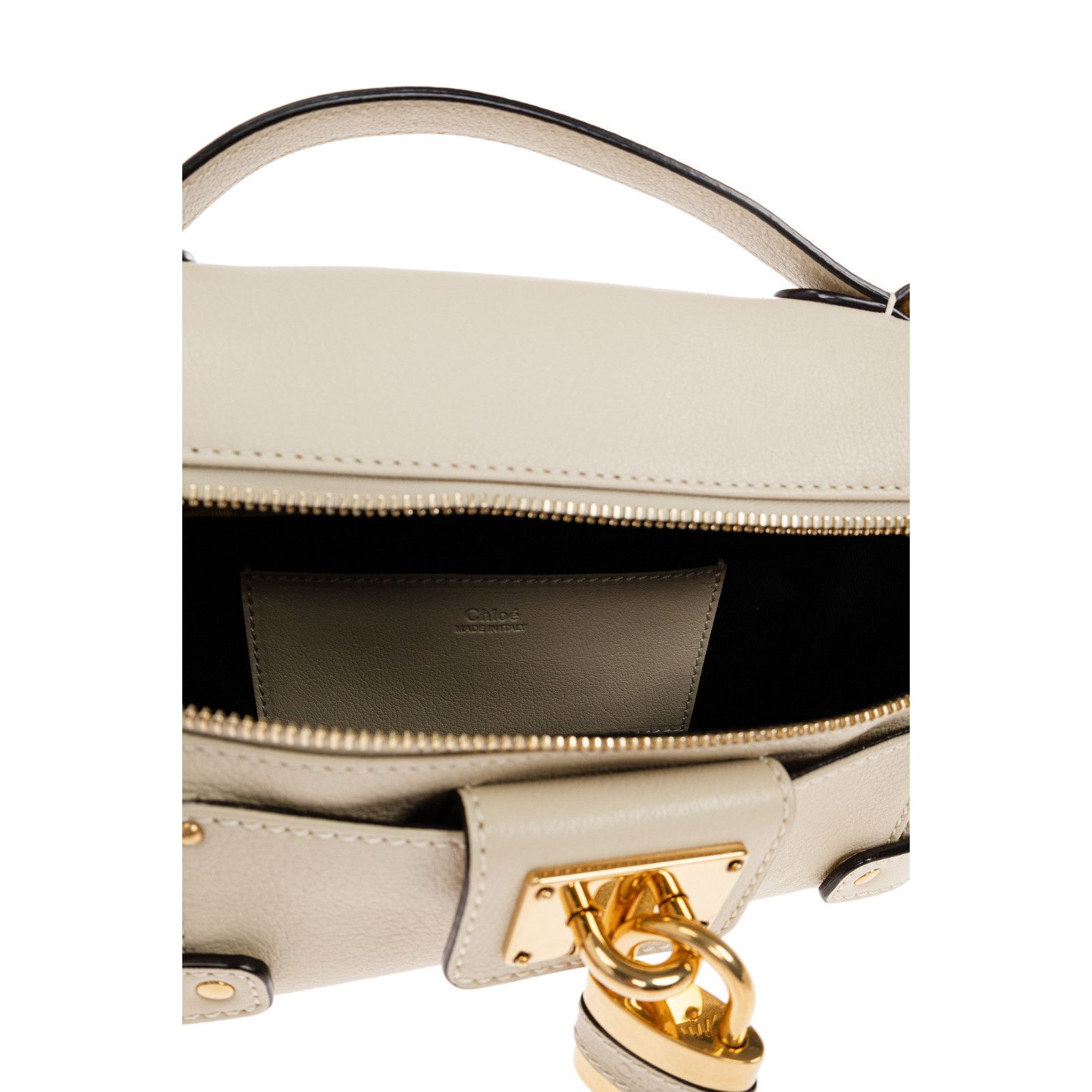 Chloe CHLOE Ivory Paddington Vanity Top Handle Bag New & Authentic Size ONE SIZE - 4 Thumbnail