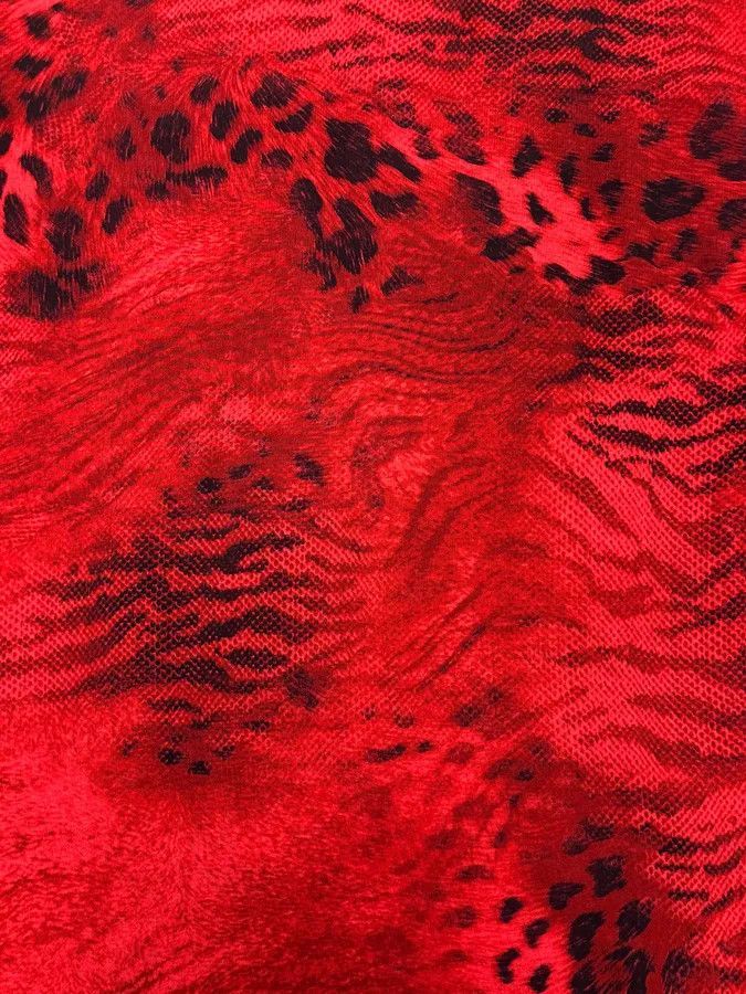 Just Cavalli 2000s Cavalli Leopard Red Tank Top Size M / US 6-8 / IT 42-44 - 7 Thumbnail