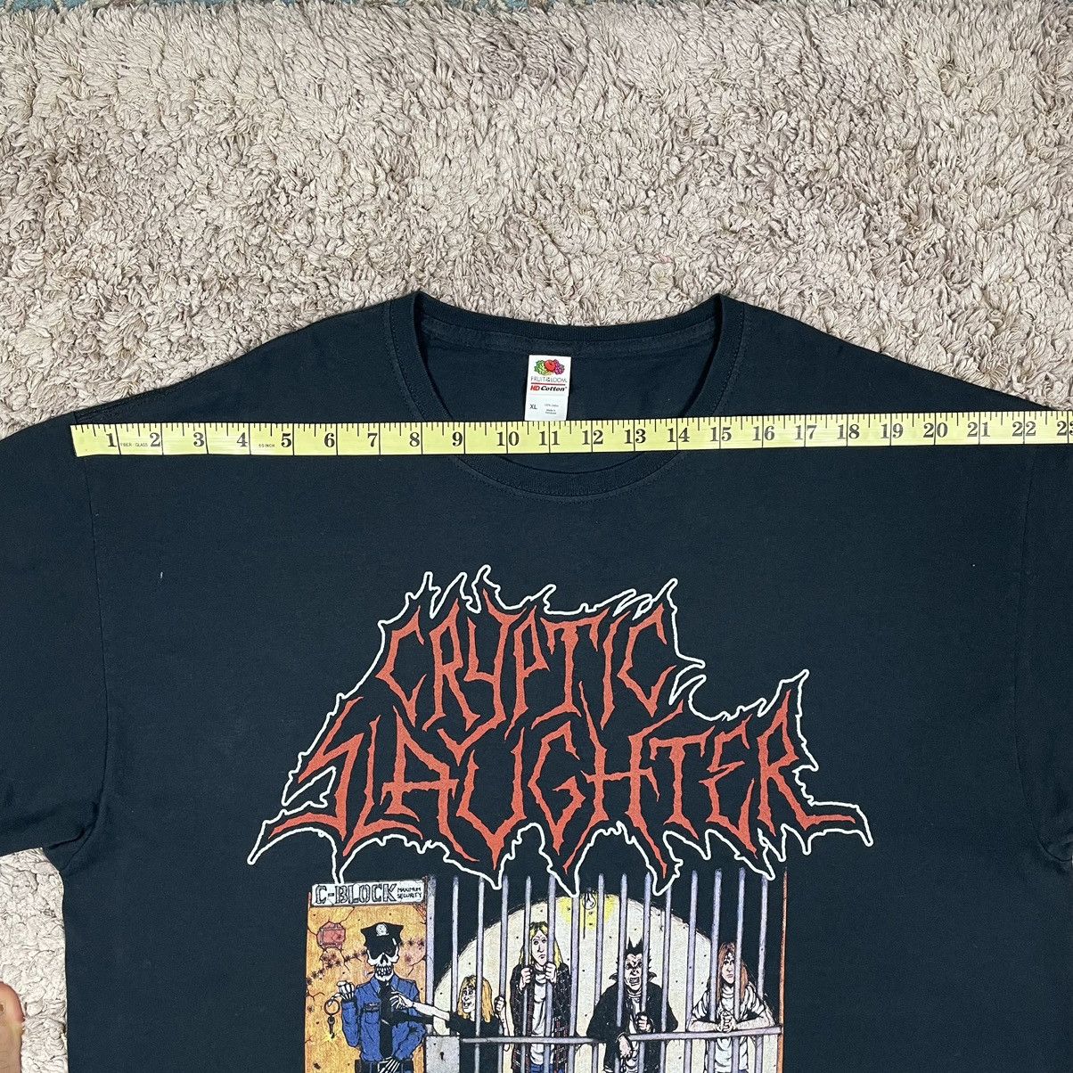 Band Tees Cryptic Slaughter Convinted T-shirt Size US XL / EU 56 / 4 - 16 Thumbnail