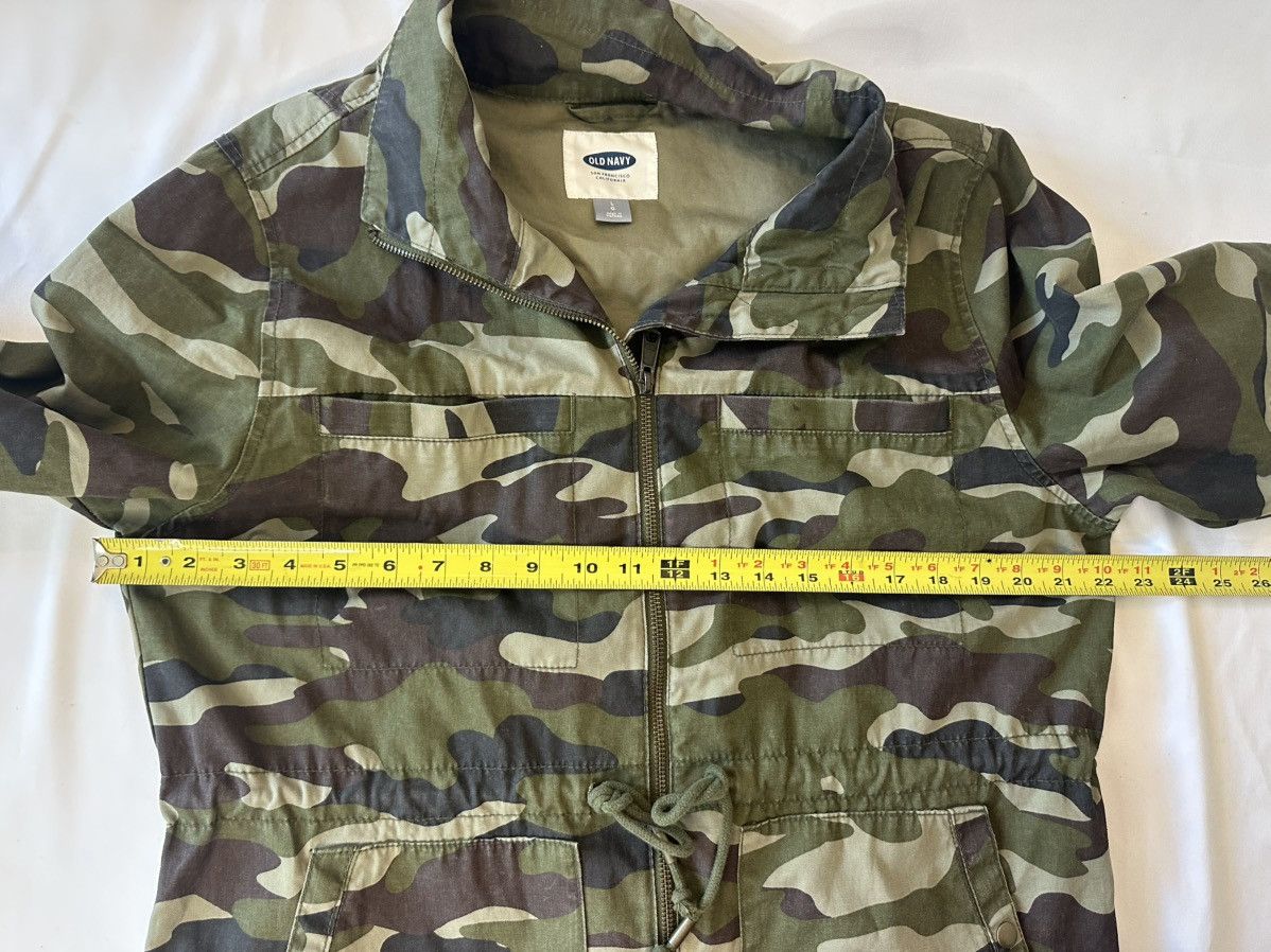 Old Navy Old Navy Camouflage Utility Jacket Size Large Snap Zip Front Size L / US 10 / IT 46 - 6 Thumbnail