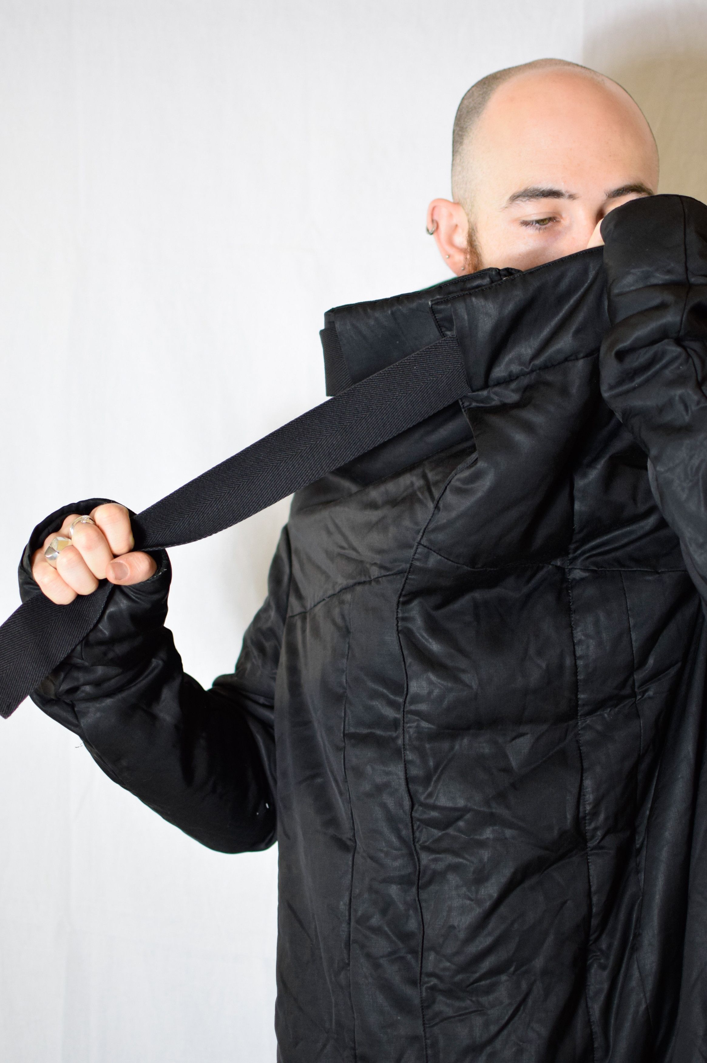 Julius Julius AW14 Glitch Sample Down Coat Size US M / EU 48-50 / 2 - 10 Thumbnail
