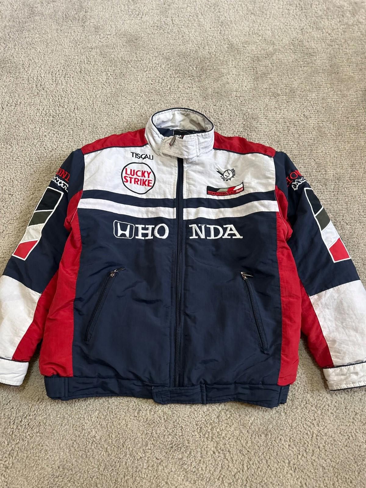 Honda Honda Lucky Strike Racing Jacket Sz L Size US L / EU 52-54 / 3 - 3 Thumbnail