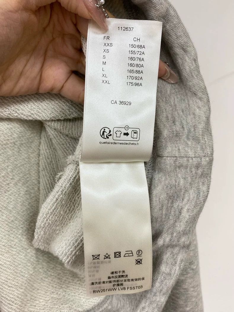 Louis Vuitton Louis Vuitton Seal drawstring cropped sweatshirt Size L / US 10 / IT 46 - 6 Thumbnail