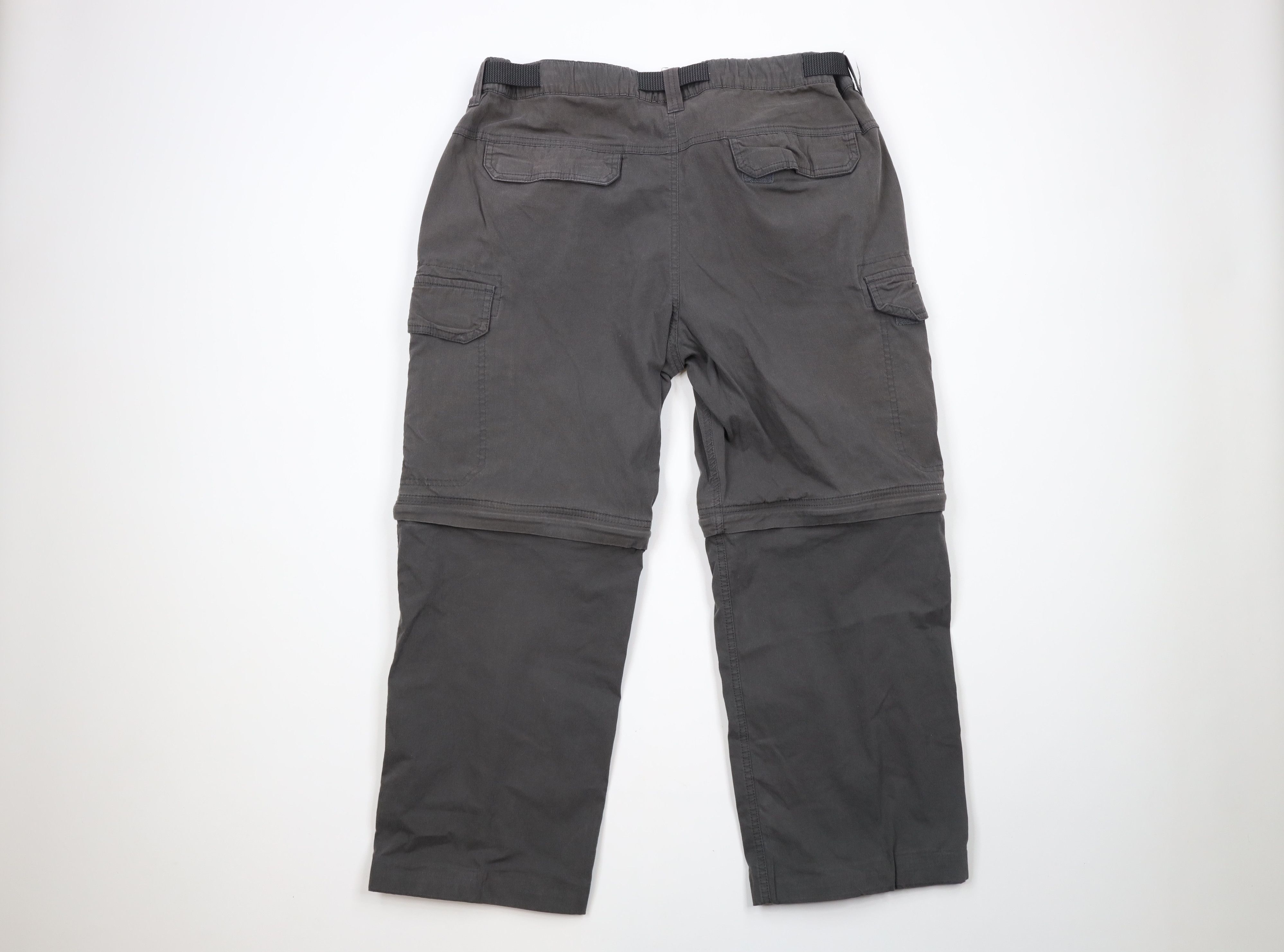 Vintage Vintage Streetwear Wide Leg Cargo Pants Short Gray Size 40 - 8 Thumbnail
