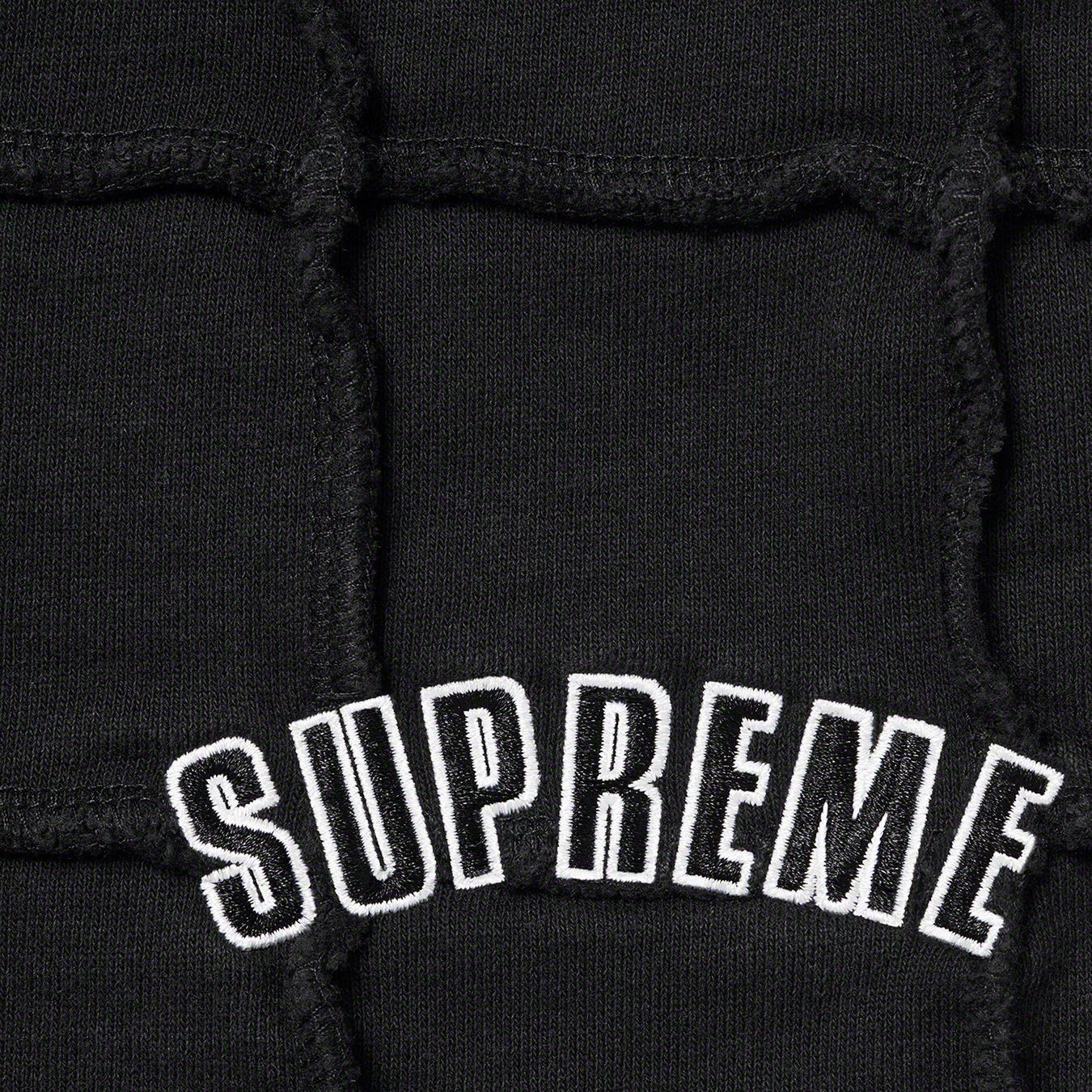 Supreme Supreme Reverse Patchwork Sweatshort 'Black' Size US 38 / EU 54 - 3 Thumbnail