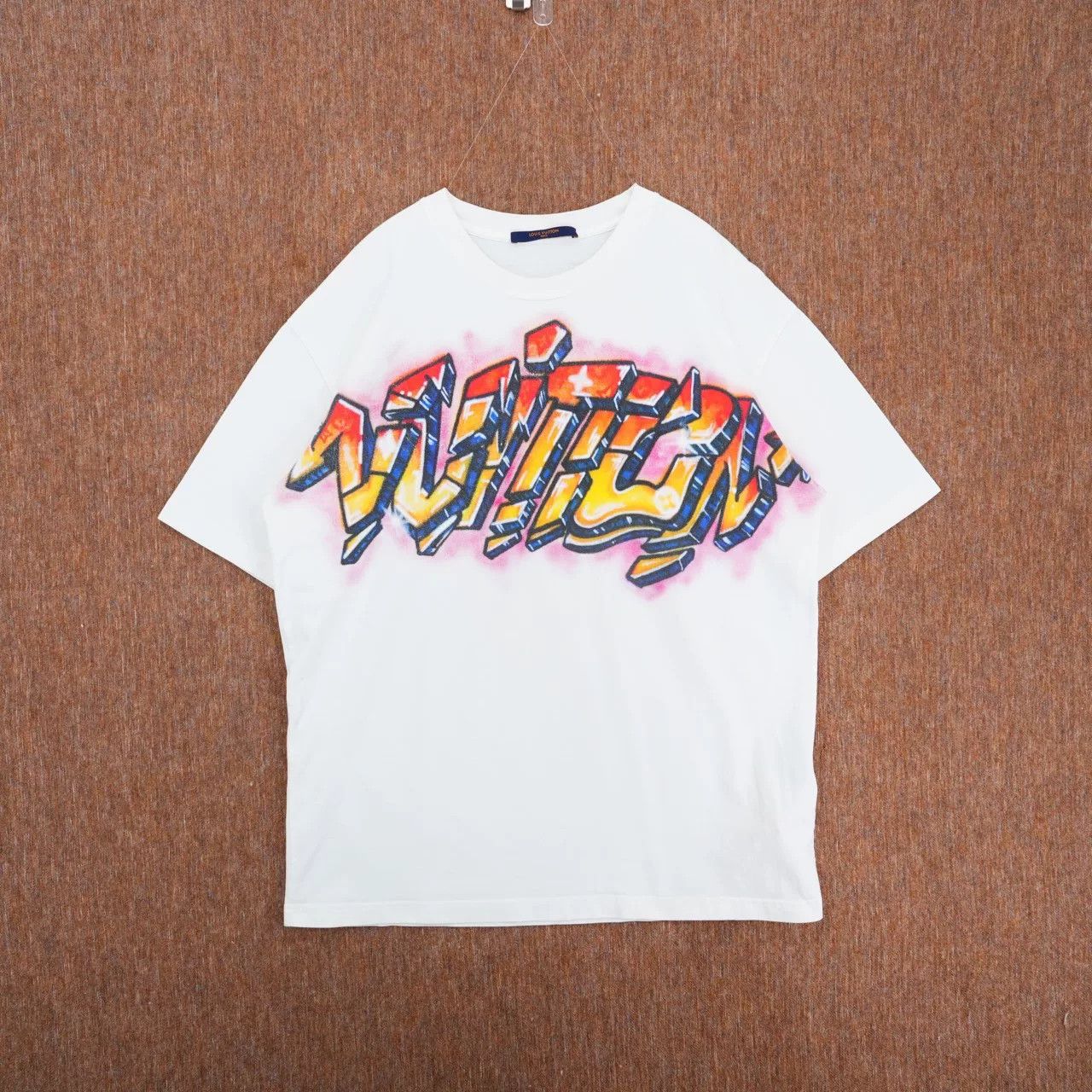 Louis Vuitton Louis Vuitton Flame Print Logo T-shirt Size US XL / EU 56 / 4 - 1 Thumbnail