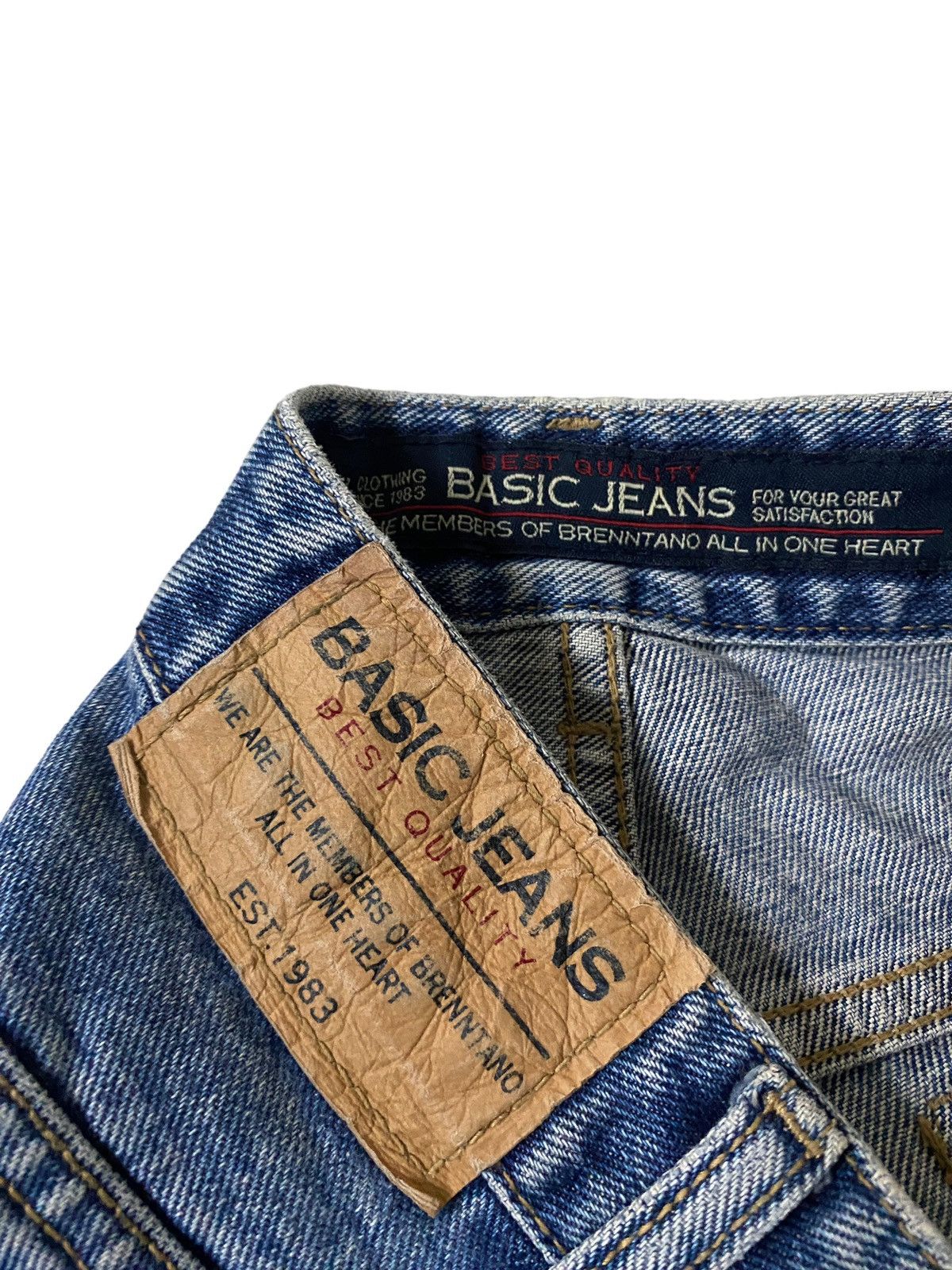 If Six Was Nine 2000's Japanese Flared Seawash Jeans Size US 32 / EU 48 - 9 Thumbnail