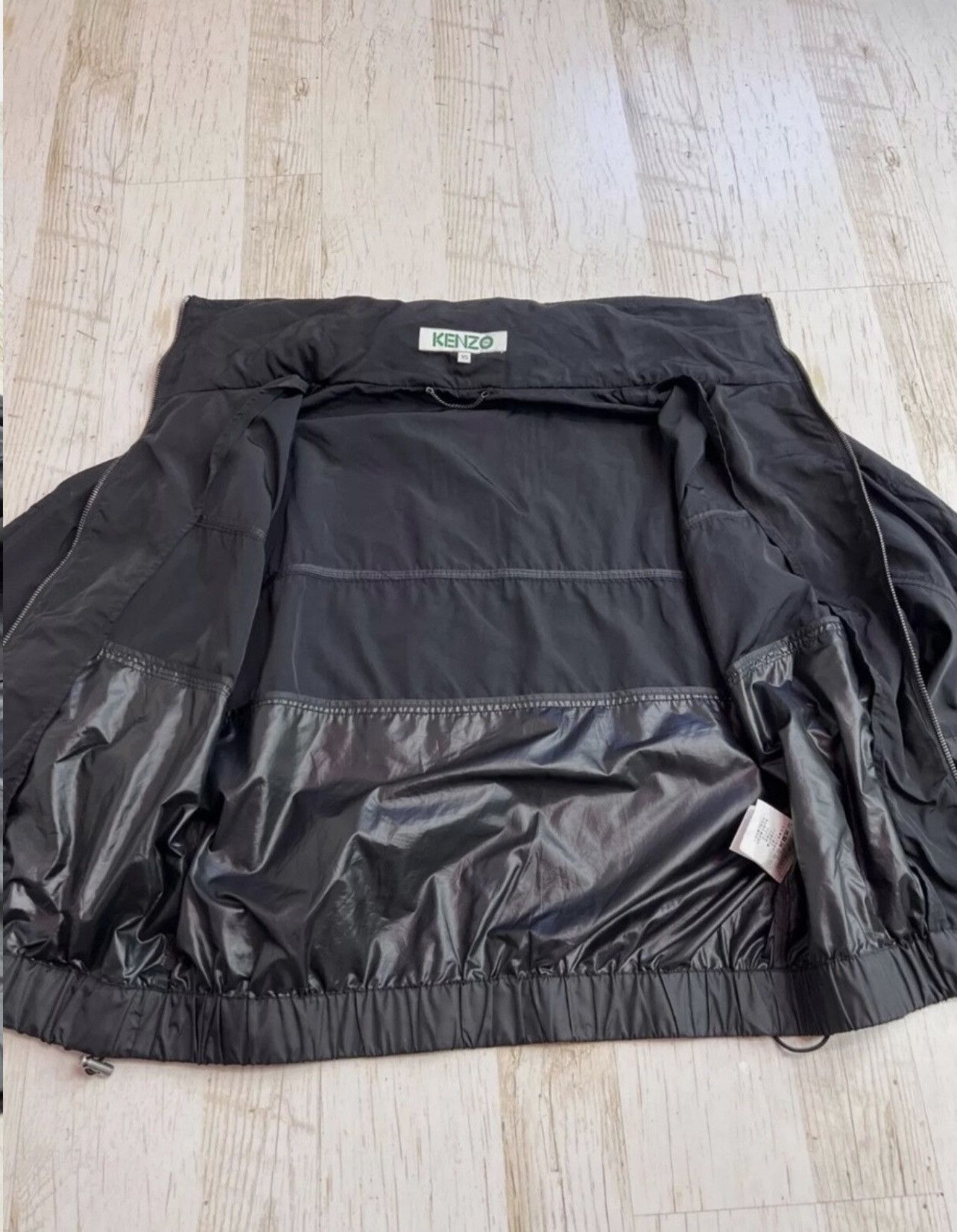 Kenzo Kenzo Lightweight Nylon Bomber Jacket Windbreaker Big Logo Size XS / US 0-2 / IT 36-38 - 7 Thumbnail