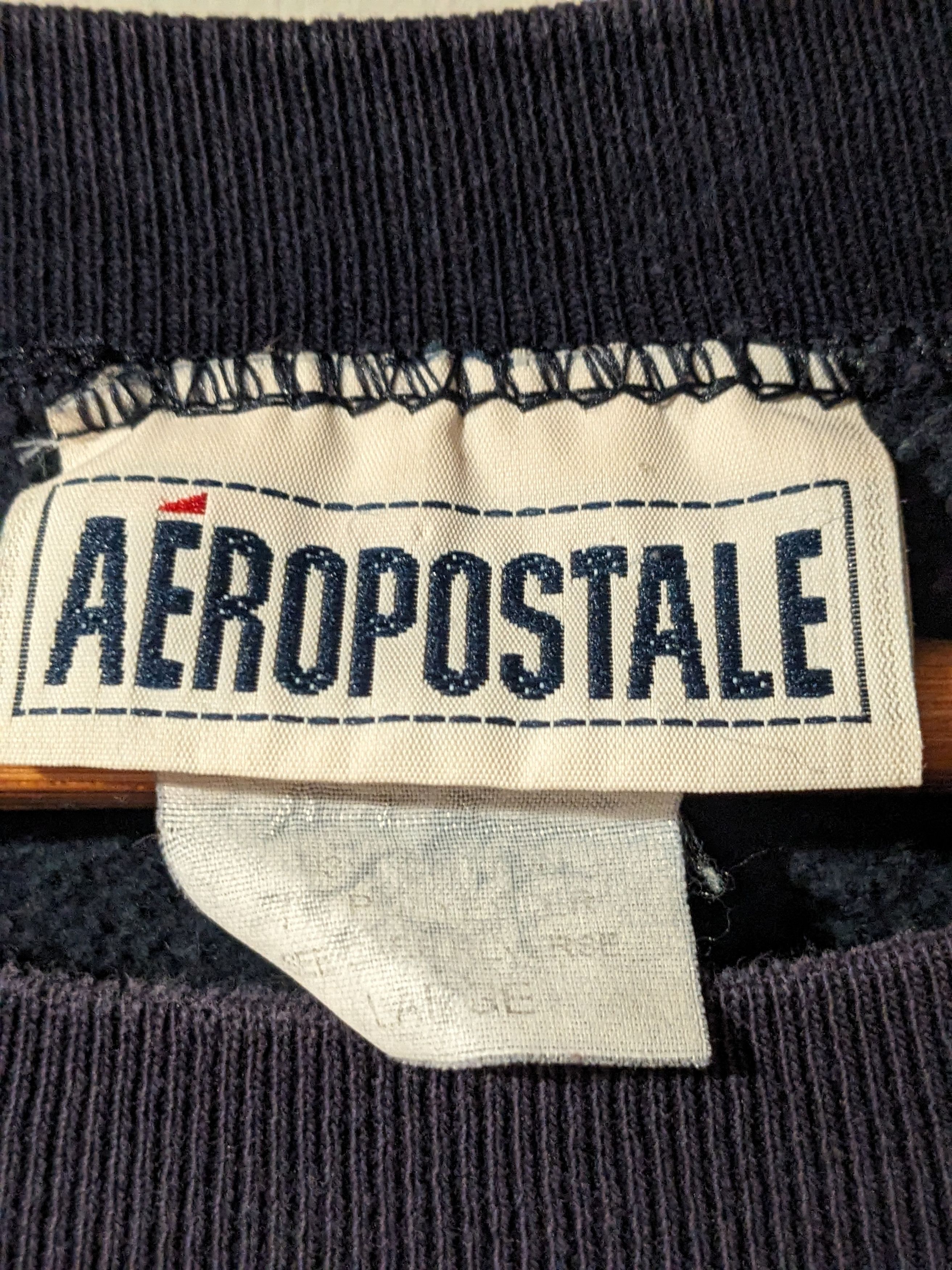 Aeropostale Vintage 90s Aeropostale Built Tough Bull Dog Sweatshirt Size US L / EU 52-54 / 3 - 3 Thumbnail