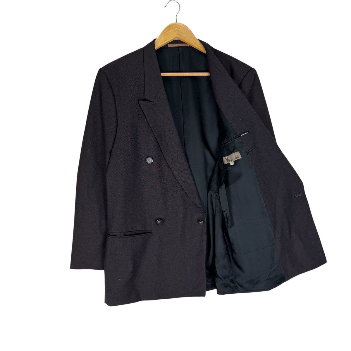 Y's for Men ☀️Y’S FOR MEN DOUBLE BREASTED BLAZER COAT Size US S / EU 44-46 / 1 - 6 Thumbnail
