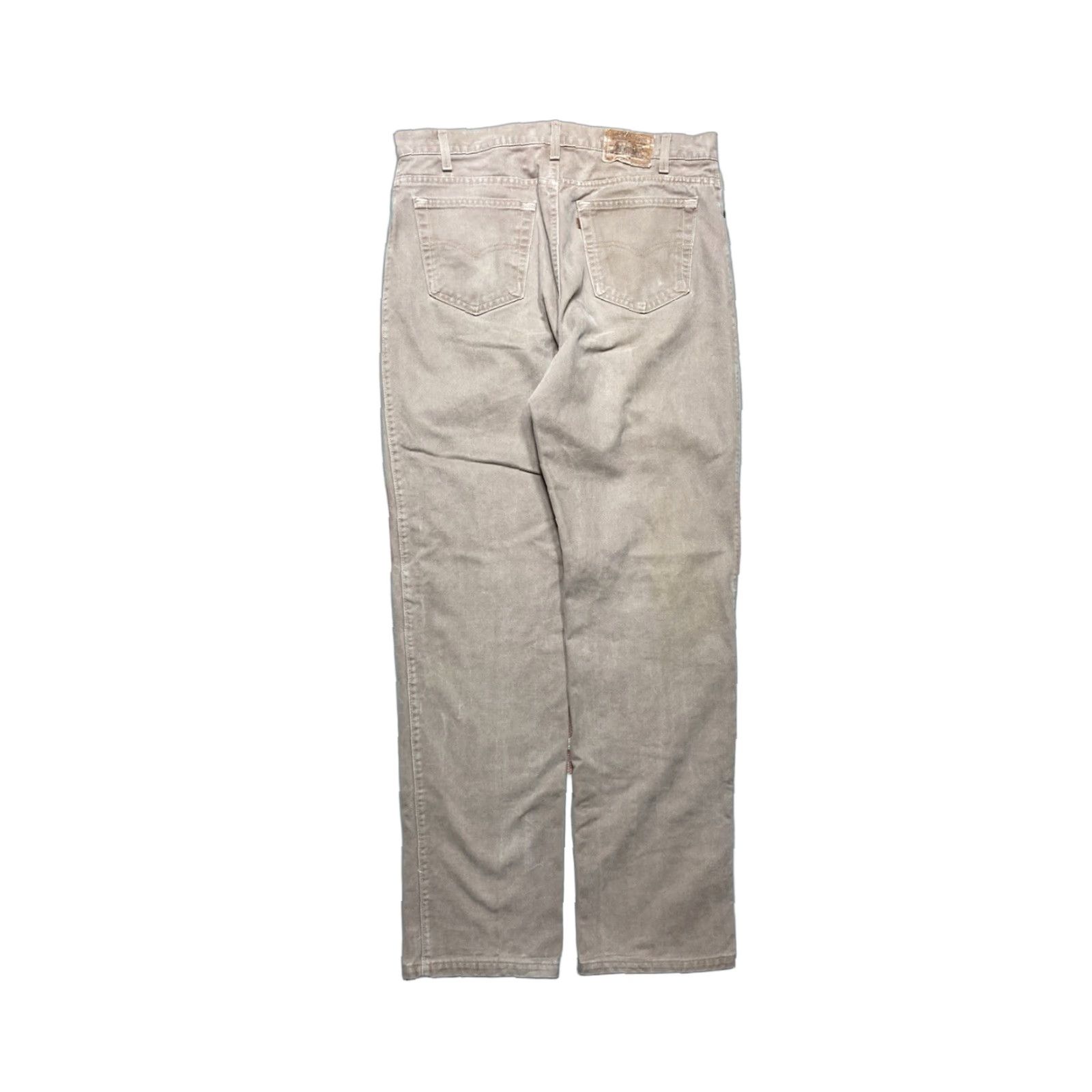Levi's VINTAGE Levi’s 540 Jeans Relaxed Baggy Brown Tan USA Men 38 Regular 34 Inseam 34 Tan 38x34 Size US 38 / EU 54 - 1 Thumbnail