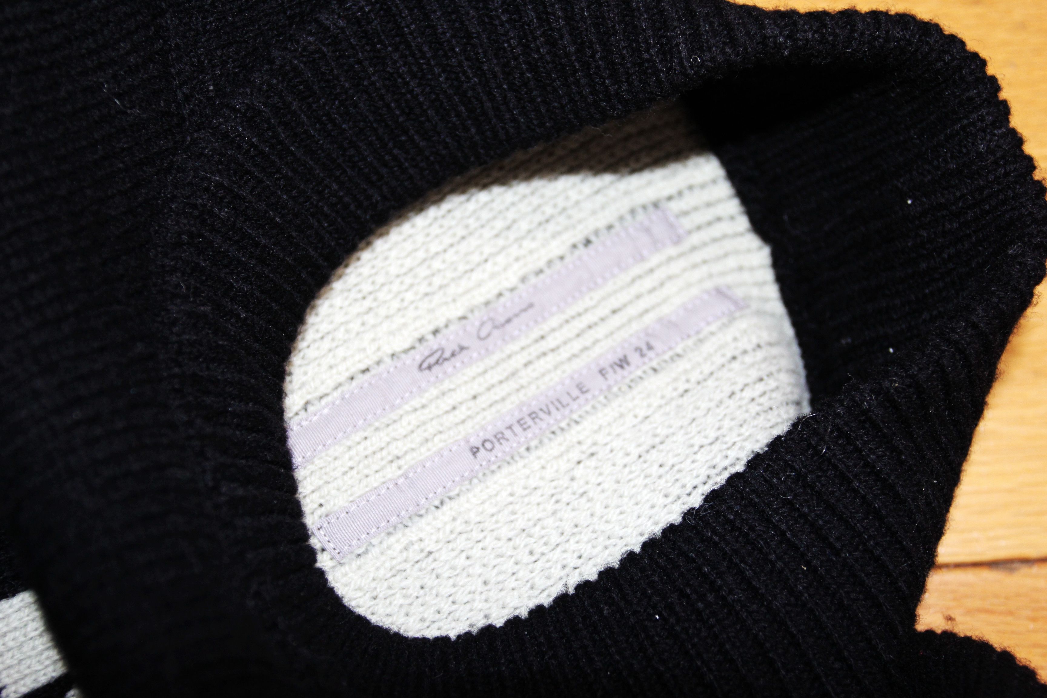 Rick Owens BNWT AW24 RICK OWENS "PORTERVILLE" JUMBO CREWNECK SWEATER M Size US M / EU 48-50 / 2 - 9 Thumbnail