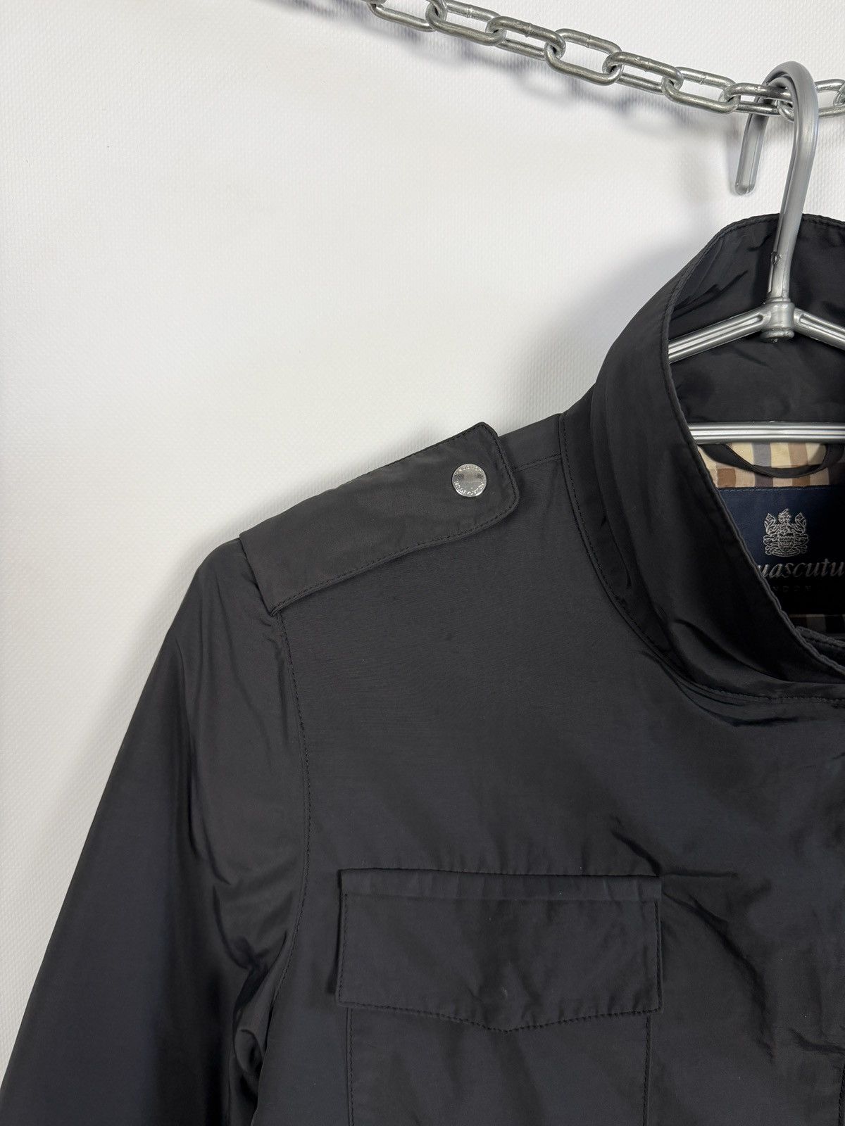 Aquascutum Aquascutum London Field Jacket 4 Pocket Nova Check Lined Size S / US 4 / IT 40 - 15 Thumbnail