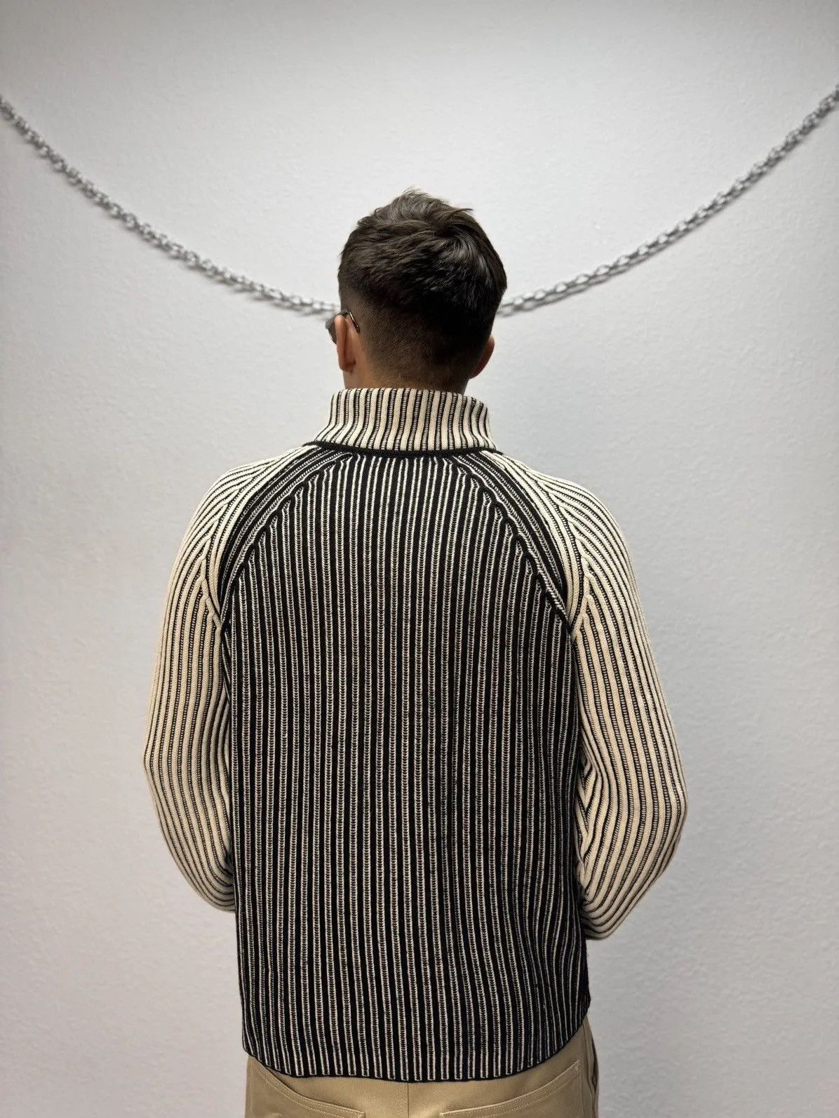 Japanese Brand × Vintage Diesel knit sweater vintage 80ss avangarde faded sk8 Size US M / EU 48-50 / 2 - 11 Thumbnail