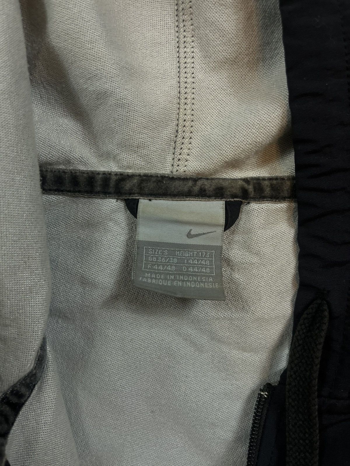 Nike × Vintage 90’s NIKE AIR RETRO HOODED Y2K TRACK JACKET SWOOSH LOGO RARE Size US S / EU 44-46 / 1 - 3 Thumbnail