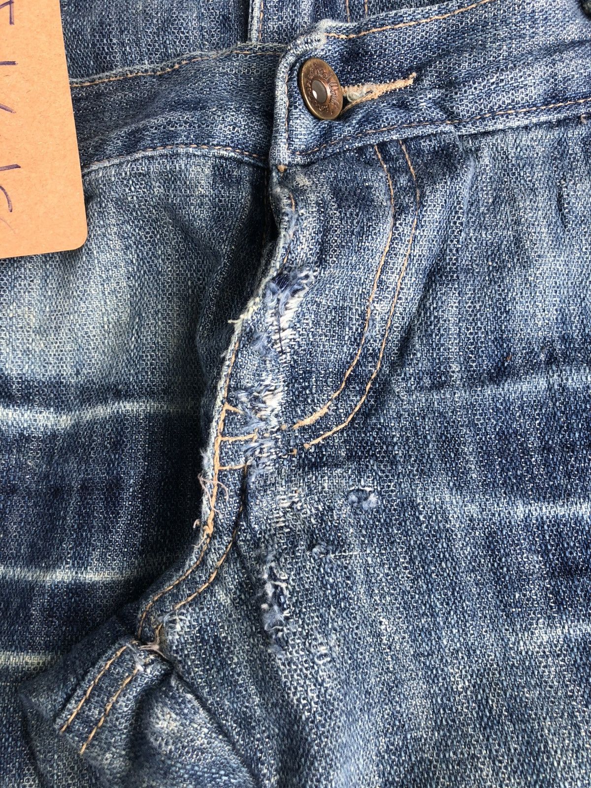 Hysteric Glamour Japanese Gumu Double Waist Distressed Jeans Size US 32 / EU 48 - 14 Thumbnail