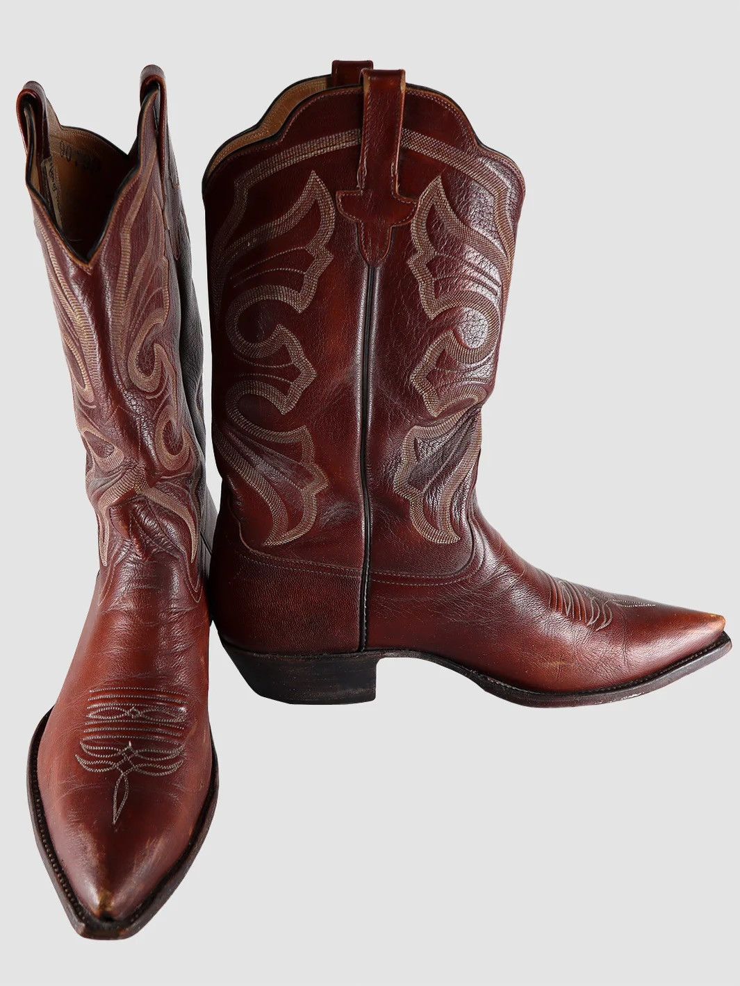 Rios of Mercedes Rio of Mercedes Handmade Leather & Lemonwood Boots 1980s Size US 10 / EU 43 - 2 Thumbnail
