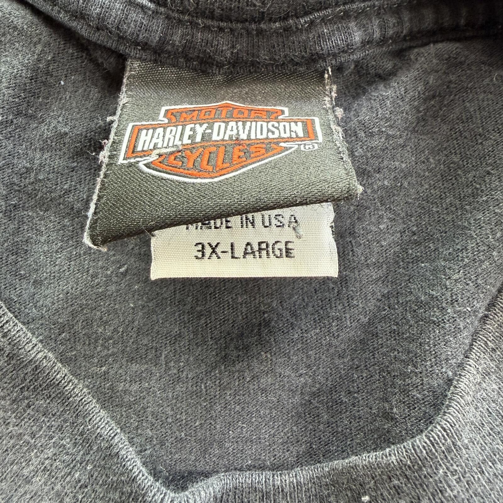 Harley Davidson Vintage Harley Davidson Chandler Arizona T Shirt USA 3XL Size US XXL / EU 58 / 5 - 5 Thumbnail