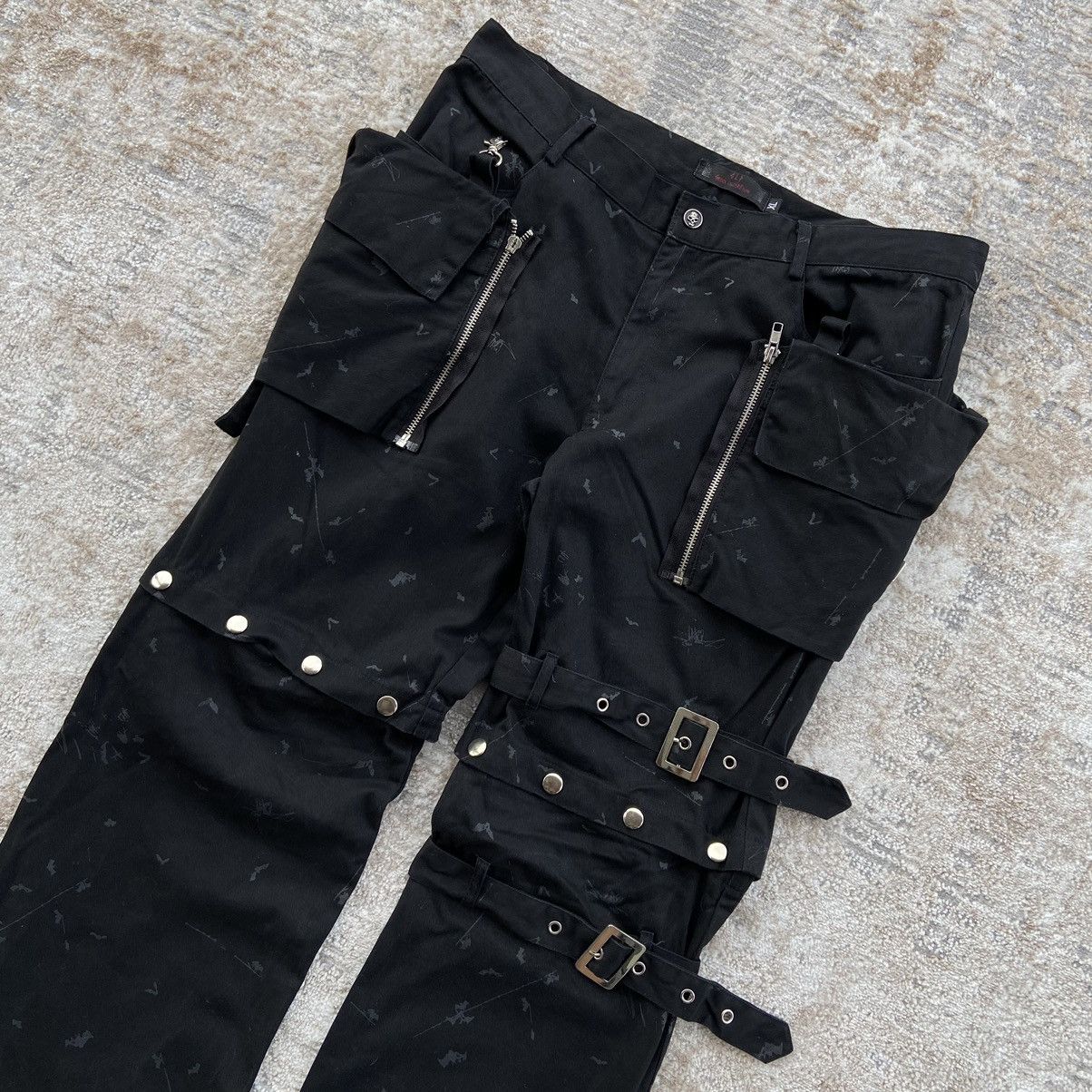 Japanese Brand × Seditionaries × Tripp NYC 🛒SENDOFFER🛒 Japanese G.L.P Punk Gothic Bondage Pants Size US 34 / EU 50 - 3 Thumbnail