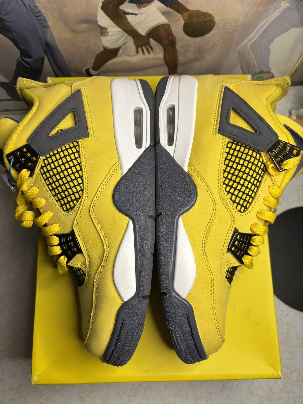 Jordan Brand Air Jordan 4 Retro “lightning” Size US 9.5 / EU 42-43 - 4 Thumbnail
