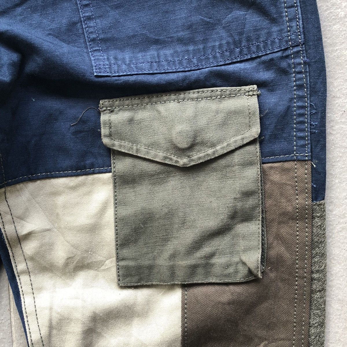Designer × Orslow OrSlow Pacthwork denim japanese brand made in japan Size US 30 / EU 46 - 5 Thumbnail