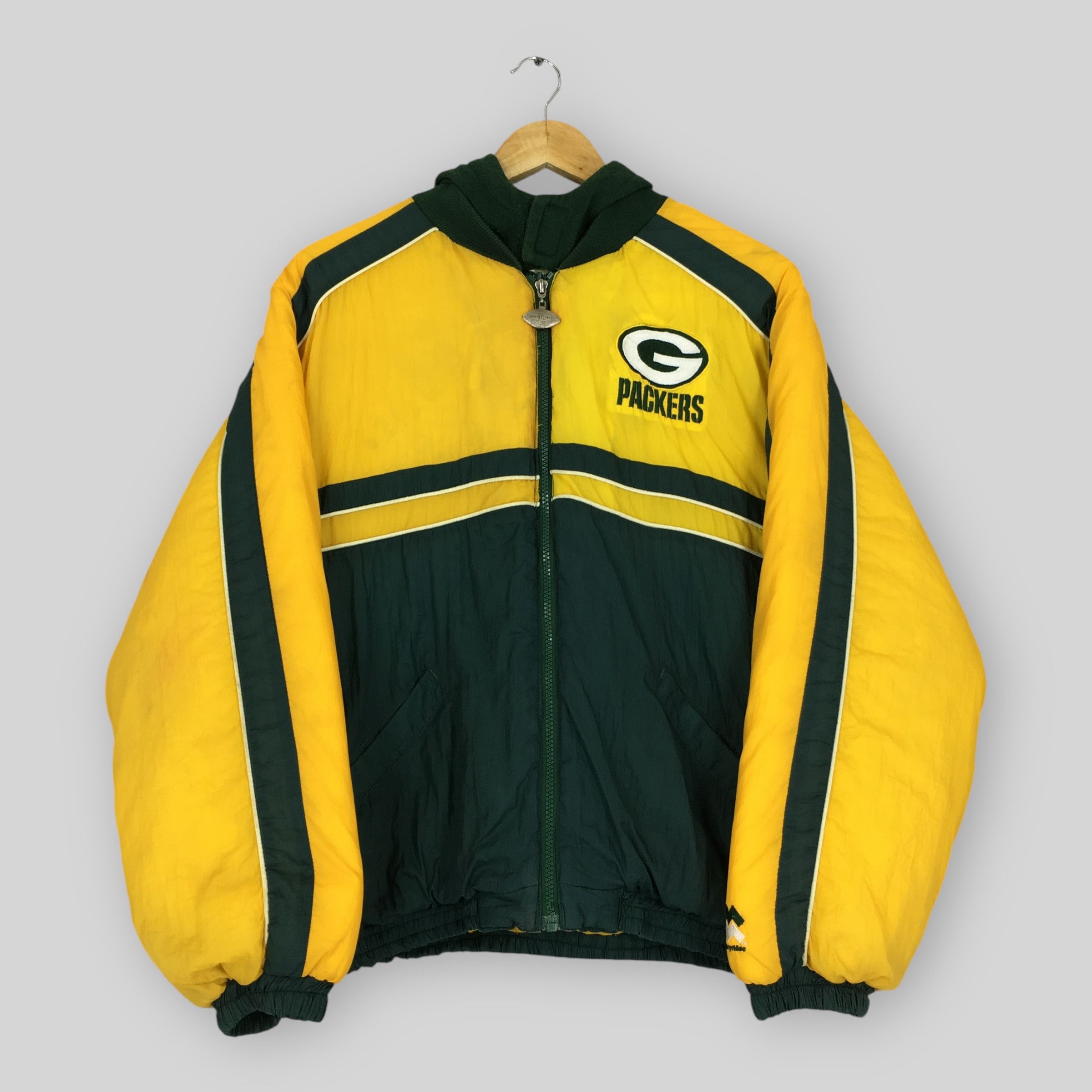 NFL × Vintage Vintage Green Bay Packers NFL Zipper Jacket Small Size US S / EU 44-46 / 1 - 1 Thumbnail