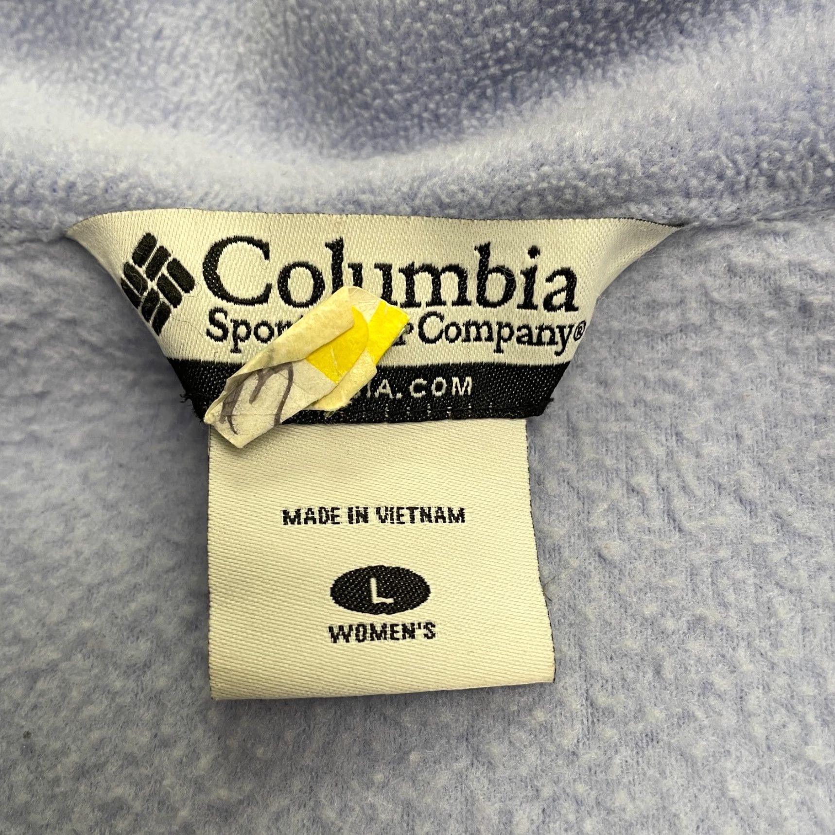 Vintage Columbia Benton Springs Fleece Jacket Women Large Purple Full Zip Outdoor Hiking Womens Size L / US 10 / IT 46 - 7 Thumbnail