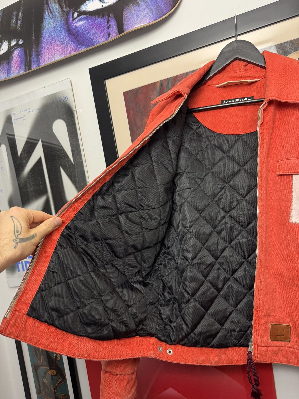 Acne Studios Acne Studios Padded Face Washed Canvas Work Detroit Jacket Size US M / EU 48-50 / 2 - 6 Thumbnail