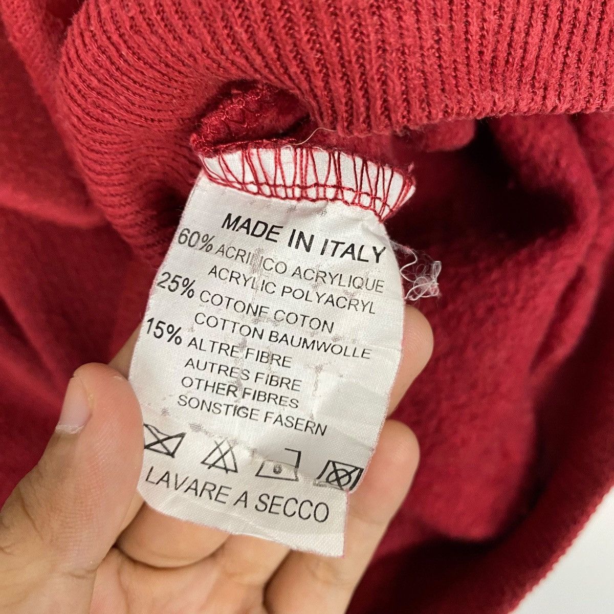 Trussardi × Vintage Vintage 90s Trussardi Sweatshirt Crewneck Size US L / EU 52-54 / 3 - 6 Thumbnail