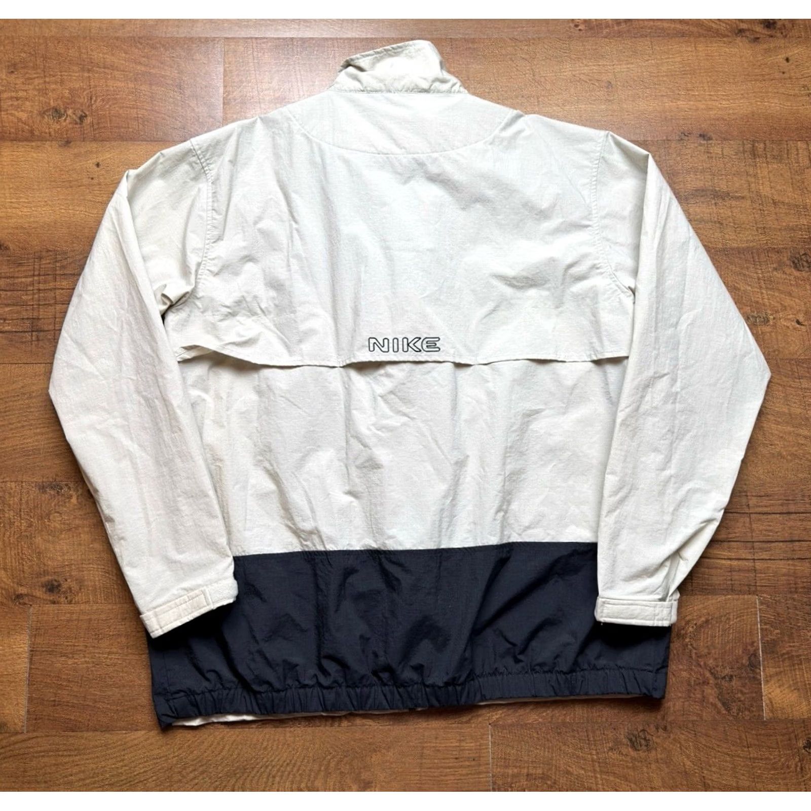 Nike VINTAGE Nike Track Jacket Mens 2XL Gray Full Zip Swoosh Grey Tag 90s Sports Size US XXL / EU 58 / 5 - 3 Thumbnail