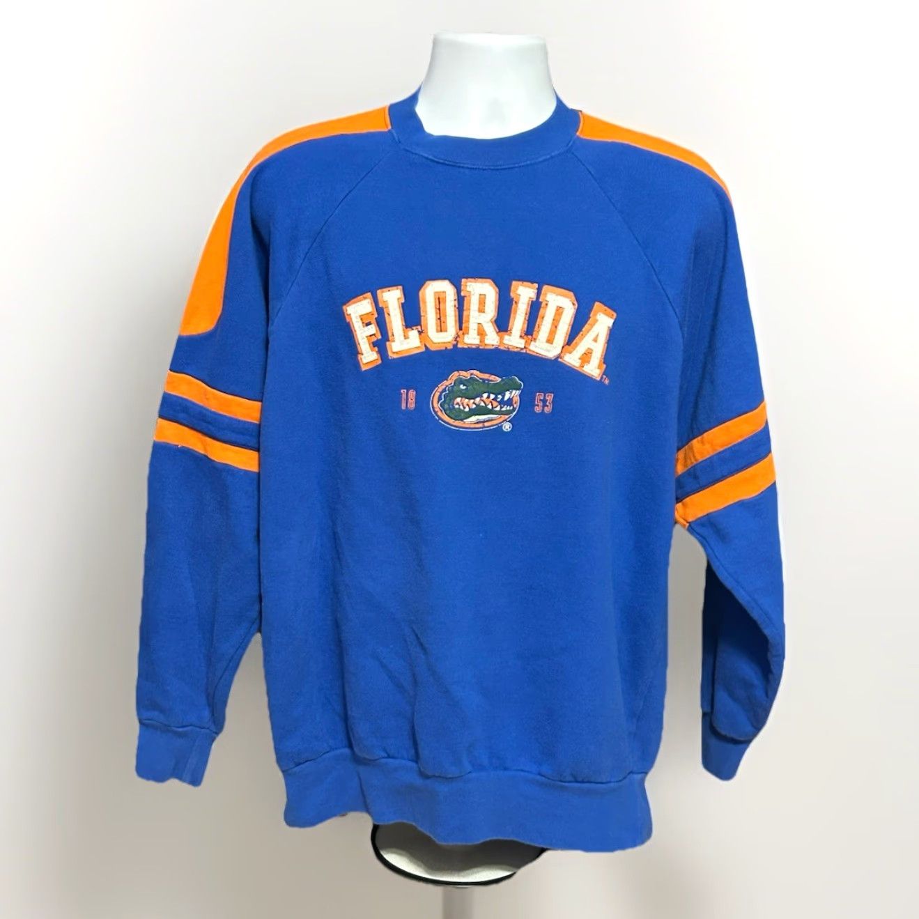Vintage VINTAGE Florida Gators Pullover Sweatshirt Men XL Blue Orange Stitched Graphics Size US XL / EU 56 / 4 - 4 Thumbnail