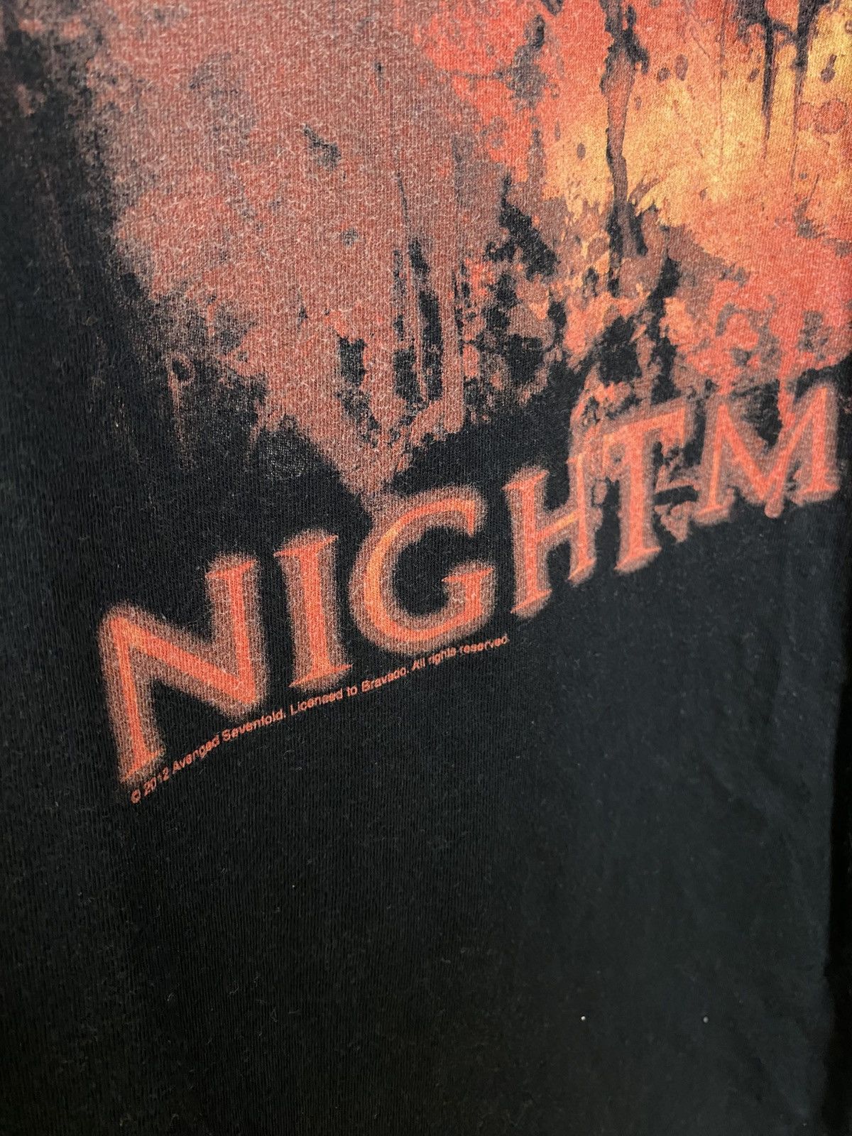 Vintage Vintage 2012 band tee Avenged Sevenfold Nightmare Horror L Size US L / EU 52-54 / 3 - 8 Thumbnail