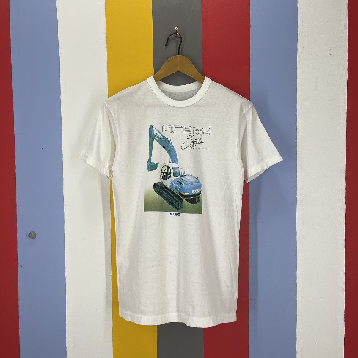 America × Vintage 90s Vintage KOBELCO ACERA SUPER VERSION T Shirt #1749/07  | Grailed