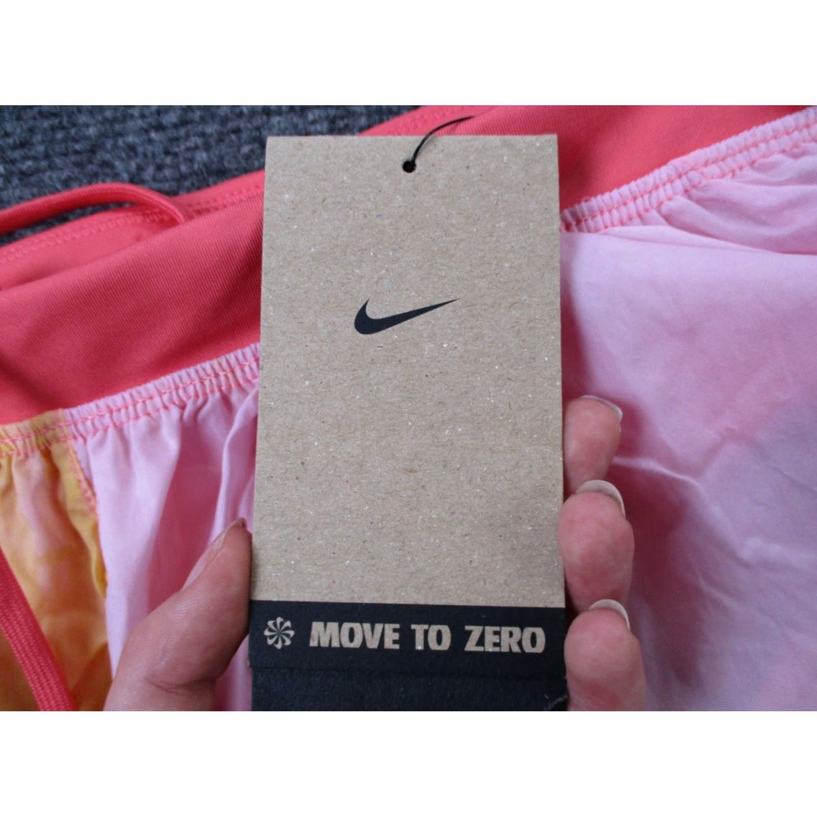 Nike Nike Shorts Womens M Pink Nylon Trail Repel Stretch Active Gym Track Running NEW Size 32" / US 10 / IT 46 - 6 Thumbnail