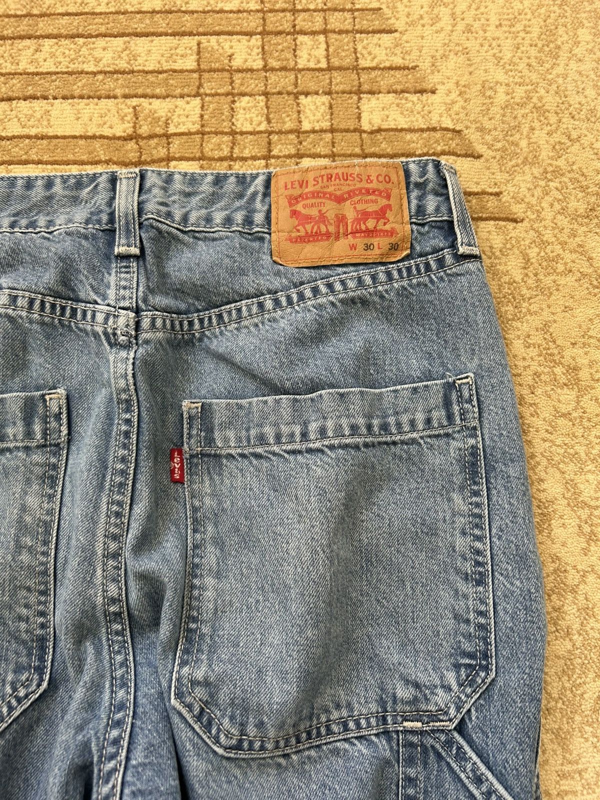 Levi's Levis Denim Carpenter Jeans Size US 30 / EU 46 - 4 Thumbnail