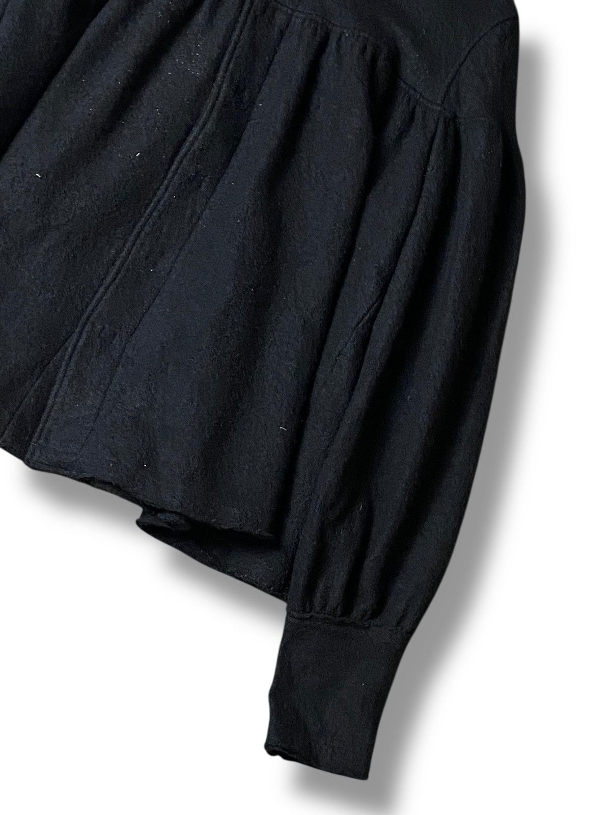Japanese Brand × Vintage × Zucca Vintage ZUCCA Wool Dolly Buttoned Hooded Jacket (119) Size US L / EU 52-54 / 3 - 4 Thumbnail