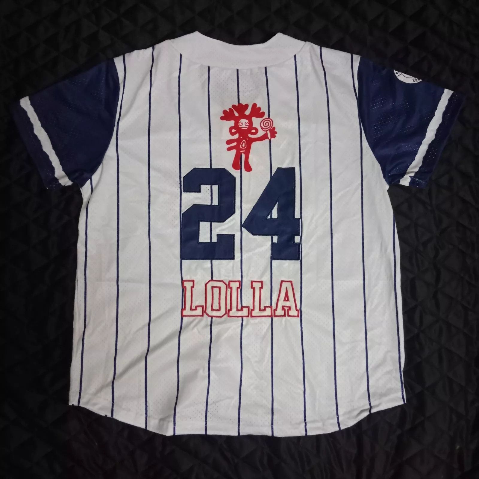 Band Tees × Rap Tees Lollapalooza Santiago Chile Music Festival Baseball Jersey Size US XL / EU 56 / 4 - 5 Thumbnail