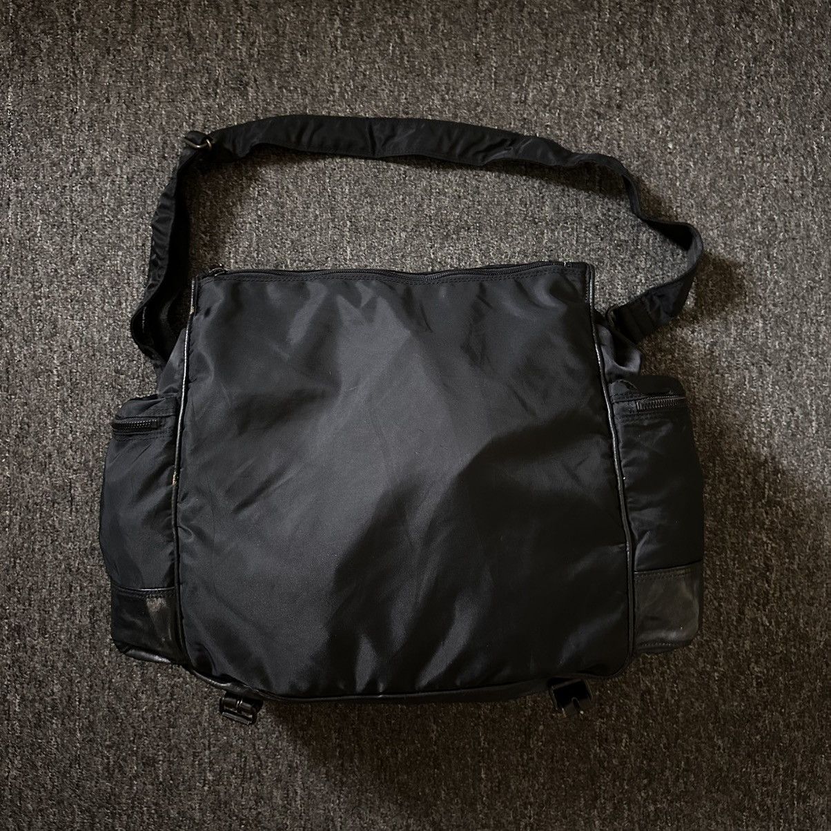 Yohji Yamamoto YOHJI YAMAMOTO NYLON 2 WAY BACKPACK MESSENGER BAG Size ONE SIZE - 5 Thumbnail