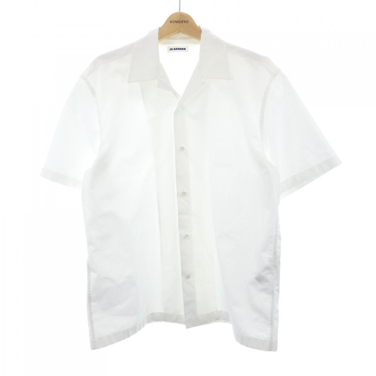 Jil Sander Jil Sander Jil Sander Short Sleeve Shirt Textile Tops J22DL0112 J45002 DUTY FREE for USA Size ONE SIZE - 1 Thumbnail