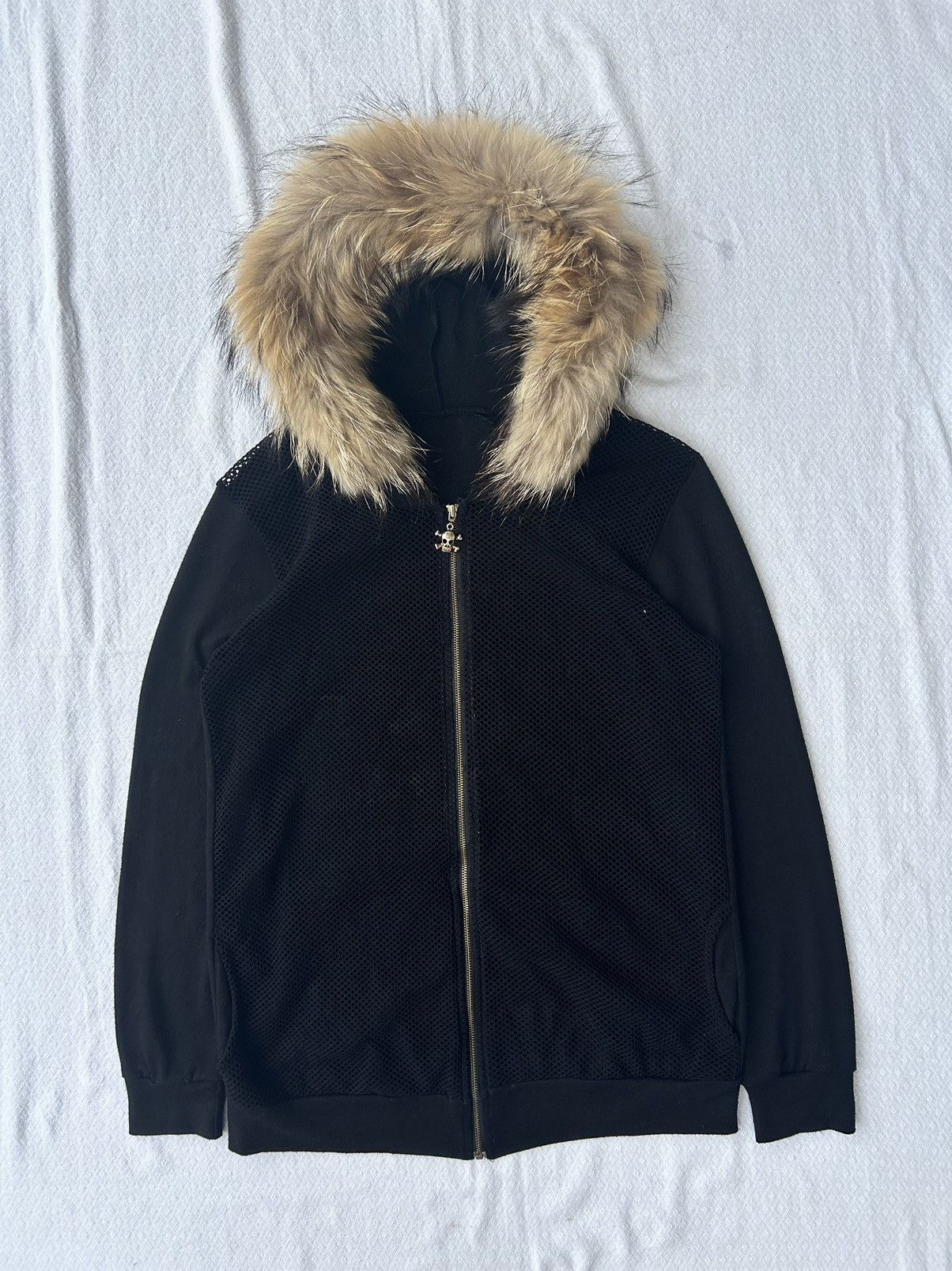 Beauty Beast Fur hoodie skull zip style Ifsixwasnine lgb Size US M / EU 48-50 / 2 - 2 Thumbnail