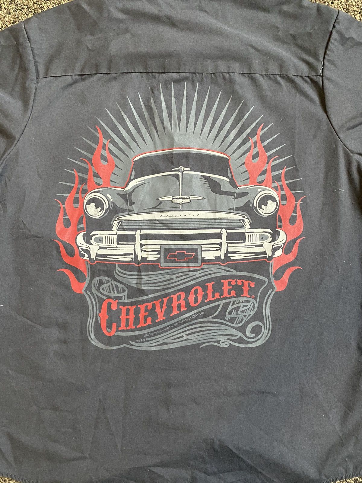 Chevrolet × Vintage 2000s Chevy Mechanics Shirt Size US XL / EU 56 / 4 - 2 Thumbnail