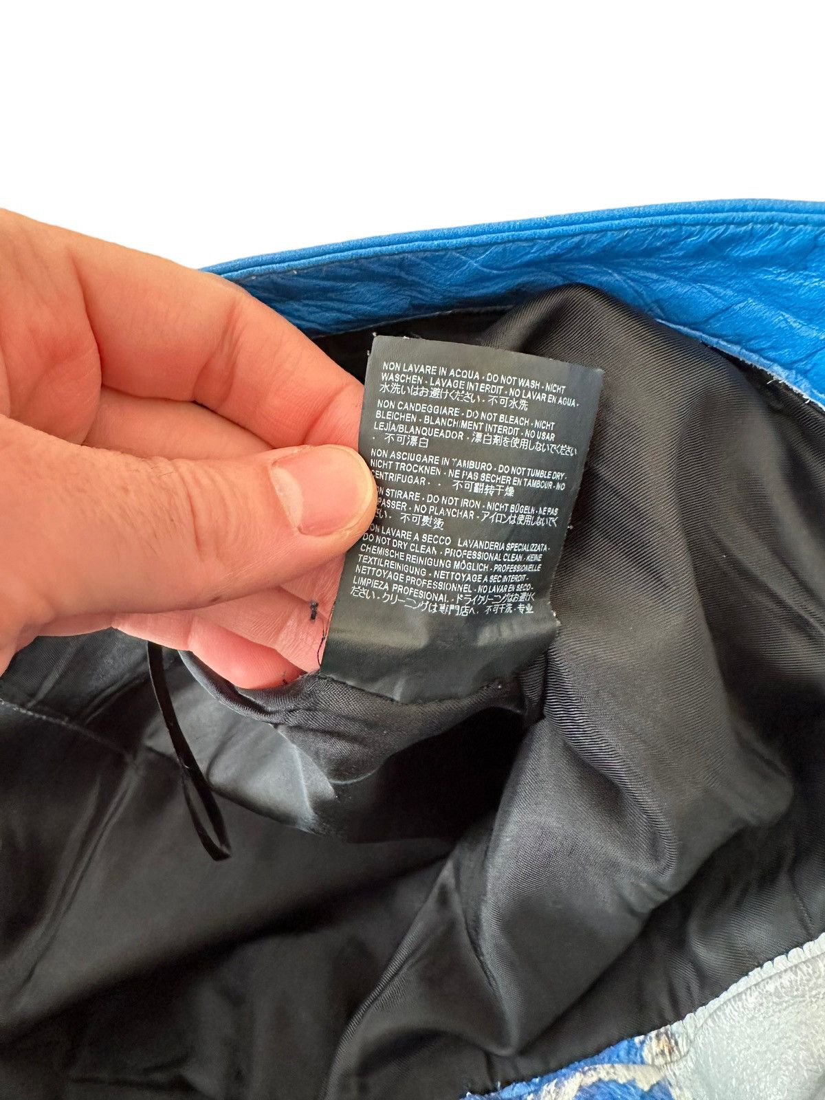 Balenciaga GRAIL 2018 Convertible Painted Calfskin Mountain Pants Size 28" / US 6 / IT 42 - 9 Thumbnail