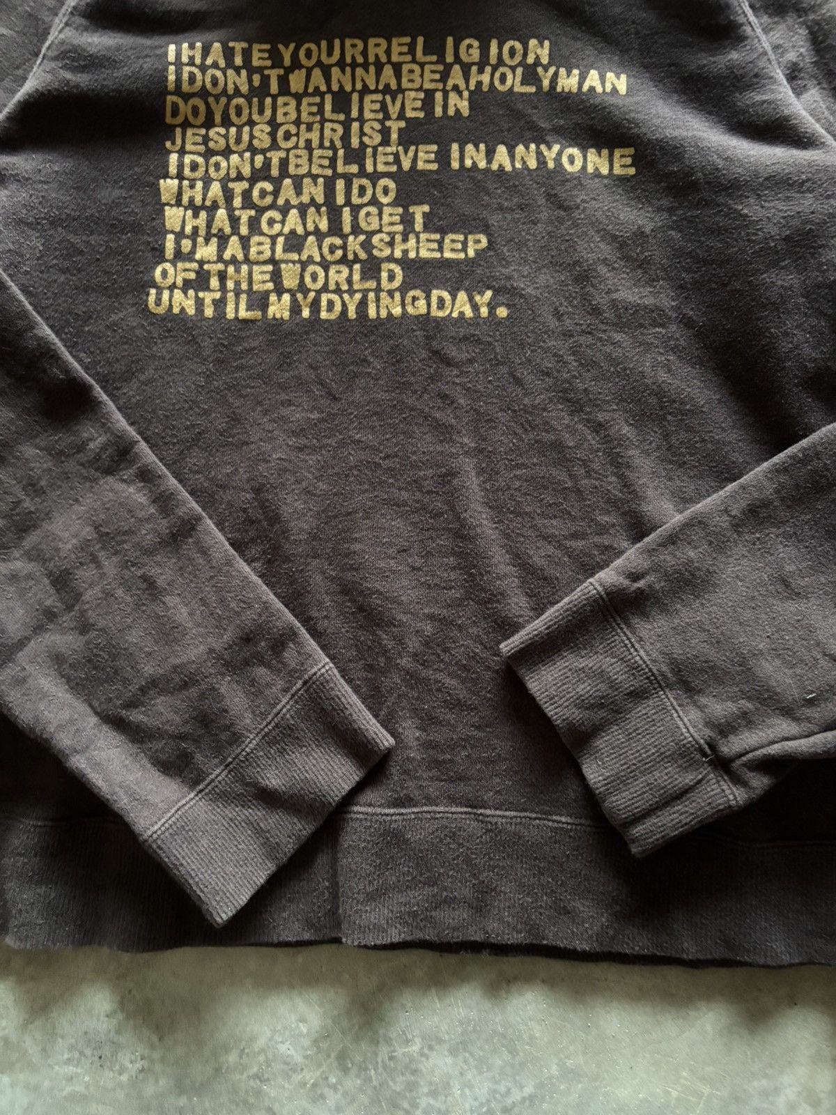 Hysteric Glamour 010290 THE NINE HEADS poem rebel hoodie undercover style Size US S / EU 44-46 / 1 - 5 Thumbnail