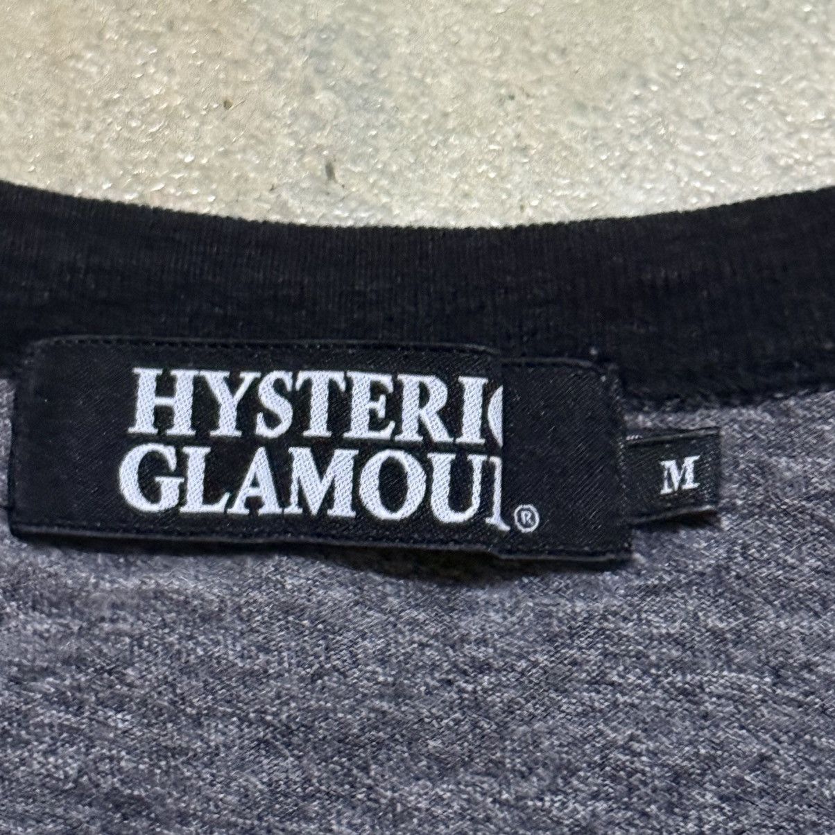 Hysteric Glamour Hysteric Glamour Big Logo Ringer T Shirt Size US M / EU 48-50 / 2 - 3 Thumbnail