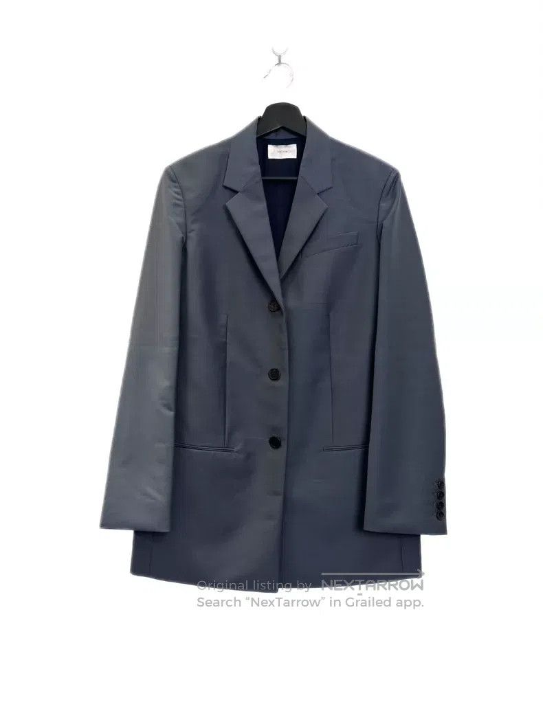 The Row The row size 4 Gray-blue wool jacket Size S / US 4 / IT 40 - 1 Thumbnail