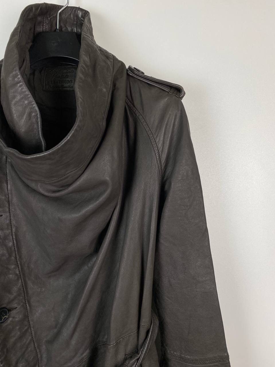 Allsaints Allsaints leather whitton coat woman size 12 Size XL / US 12-14 / IT 48-50 - 2 Thumbnail