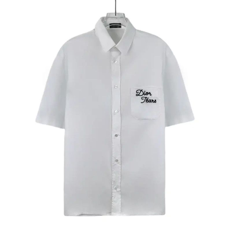 Dior Dior Cotton Short Sleeve Shirt for Men 0089 Size US S / EU 44-46 / 1 - 1 Thumbnail